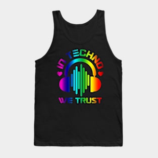 In Techno We Trust Tank Top